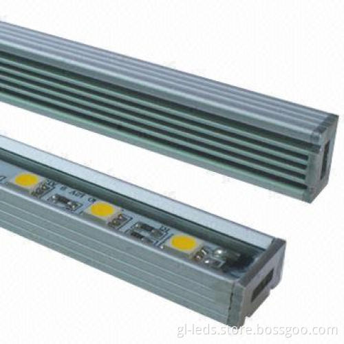 IP67/IP40 SMD 5050 LED Light Bars, Made of Aluminum Material